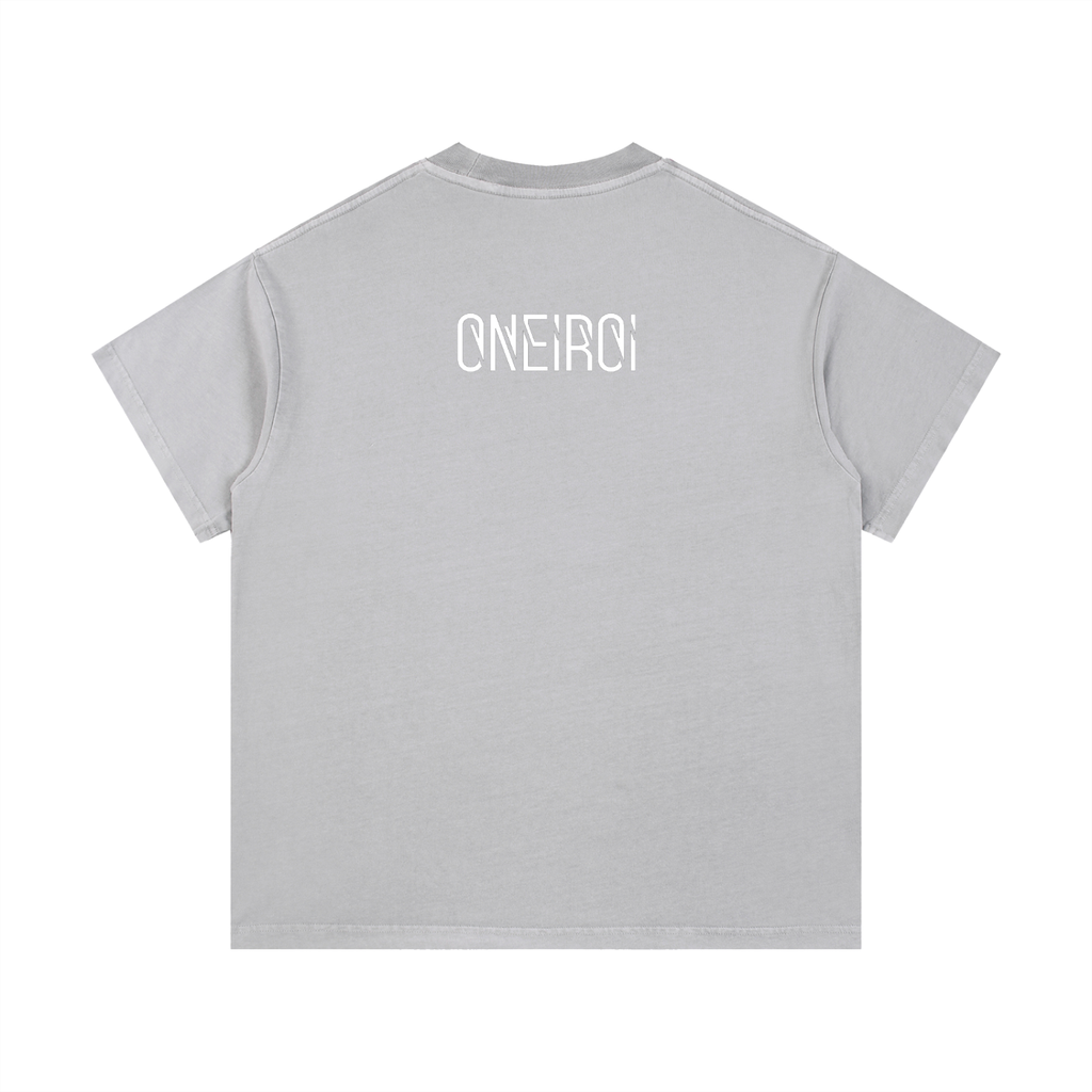 ONEIROI Vintage Wash Cotton T-Shirt