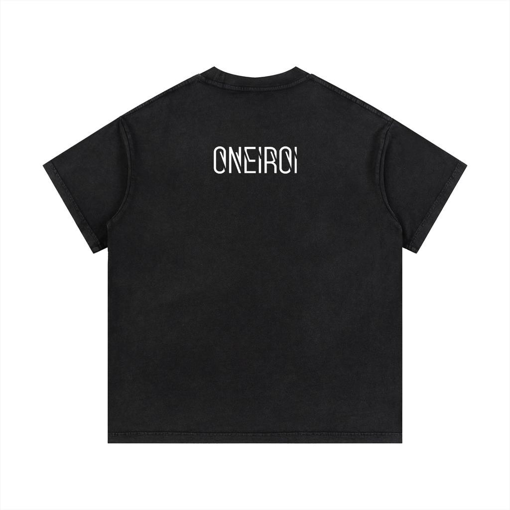 ONEIROI Vintage Wash Cotton T-Shirt